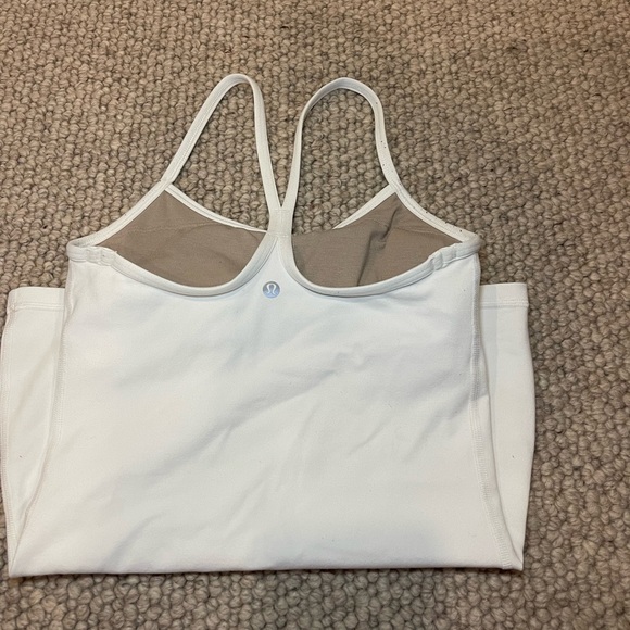 White Lululemon tank top - Picture 1 of 2